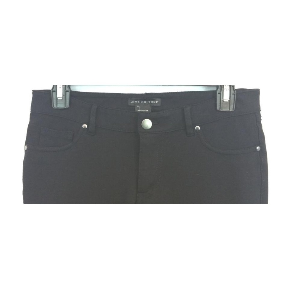 Love Culture Stretchy Black Skinny L Pants - Picture 2 of 4